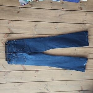 Old Navy Extra High Rise Flare Jeans Size 8,EUC